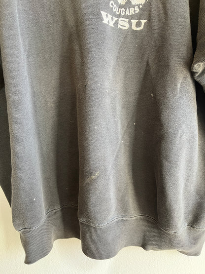 Vintage 1950’s Washington State University Short-Sleeve Sweatshirt - La Lovely Vintage 