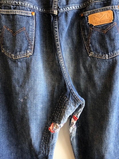 Vintage 1960’s Maverick by Blue Bell Denim Jeans - La Lovely Vintage 