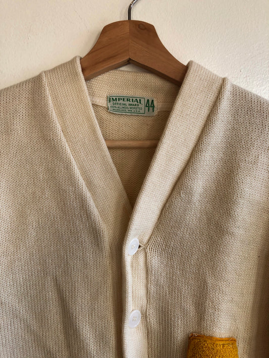 Vintage 1970’s Varsity Cardigan - La Lovely Vintage 