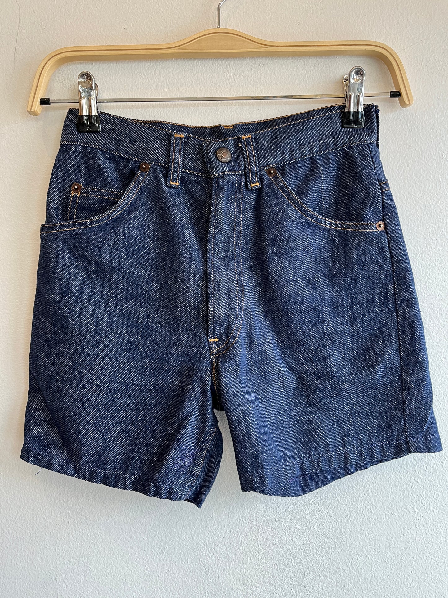 Vintage 1960’s Levi’s “Big E” Denim Shorts - La Lovely Vintage 