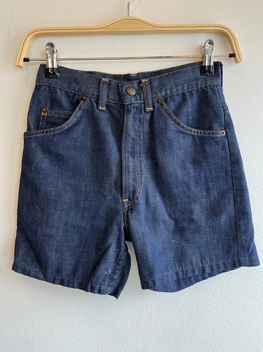 Vintage 1960’s Levi’s “Big E” Denim Shorts - La Lovely Vintage 