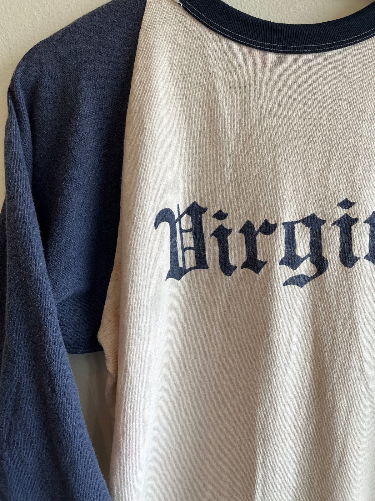 Vintage 1960’s Virginia University Raglan T-Shirt - La Lovely Vintage 