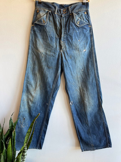 Vintage 1950’s Headlight “Headies” Denim Jeans