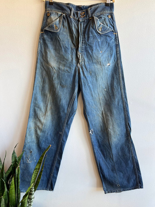 Vintage 1950’s Headlight “Headies” Denim Jeans