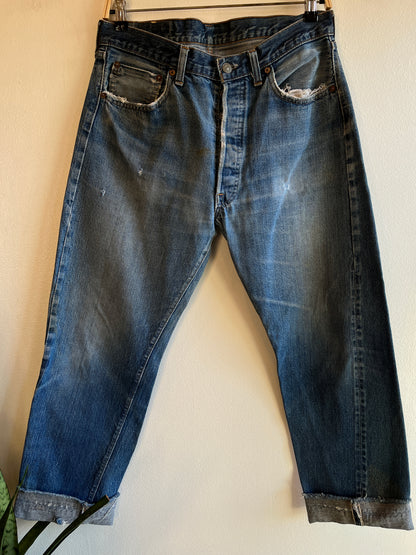Vintage 1970’s Levi’s 501 Selvedge Denim Jeans