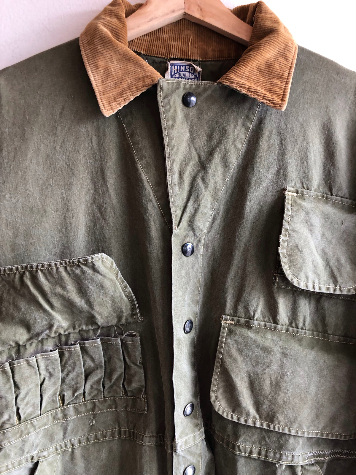 Vintage 1930’s Hinson Canvas Hunting Coveralls - La Lovely Vintage 