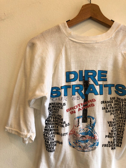 Vintage Dire Straights “Brothers In Arms” 1985 Tour T-Shirt - La Lovely Vintage 