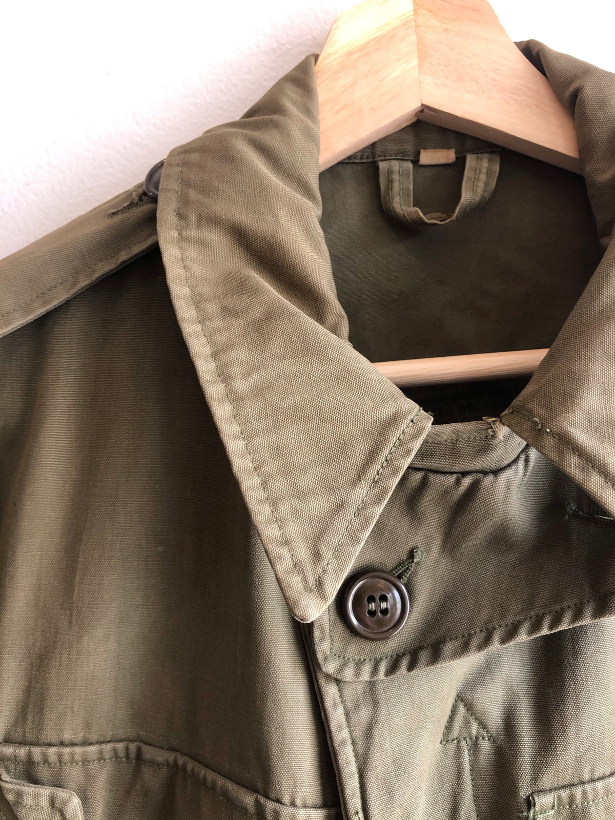 Vintage 1940’s M-43 Named/Stenciled Military Field Jacket - La Lovely Vintage 