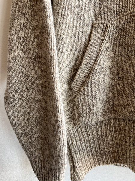 Vintage 1960/70’s Knit Hooded Sweater