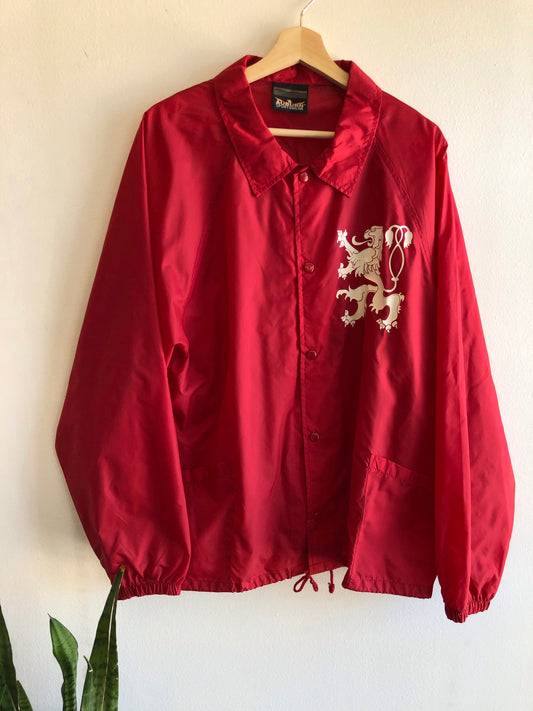 Vintage 1980’s Drawstring Coaches Jacket - La Lovely Vintage 
