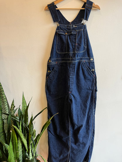 Vintage 1940/1950’s Blue Bell Darkwash Denim Overalls