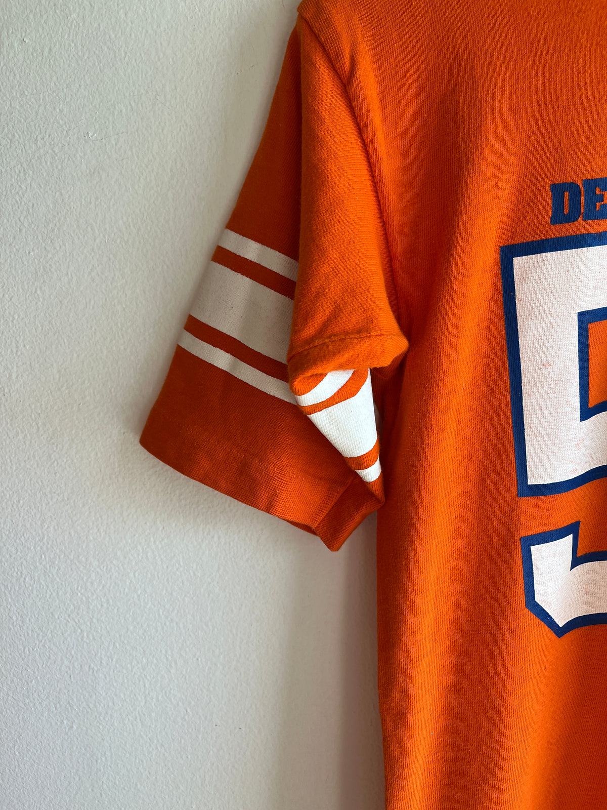 Vintage 1970’s Denver Broncos Champion Football Jersey T-Shirt - La Lovely Vintage 