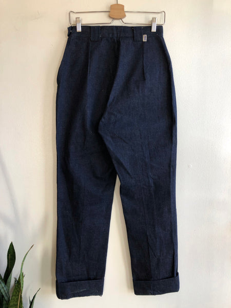 Vintage 1950’s Levi’s “Big E” Side Zip Denim Jeans