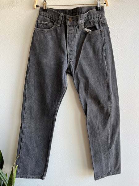 Vintage 1980’s Levi’s 501 Black Denim Jeans