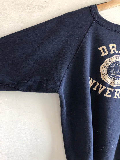 Vintage 1950’s Champion “Running Man” Drake College Sweatshirt - La Lovely Vintage 