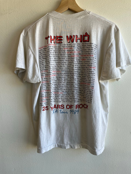 Vintage 1989 The Who Tour T-Shirt