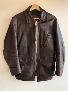 Vintage 1960’s Stenciled Schott Leather Jacket