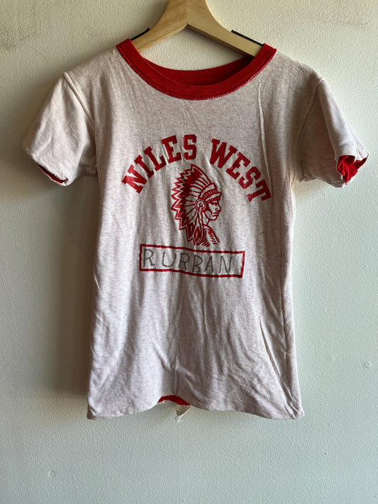 Vintage 1960/1970’s Niles West High School Reversible T-shirt