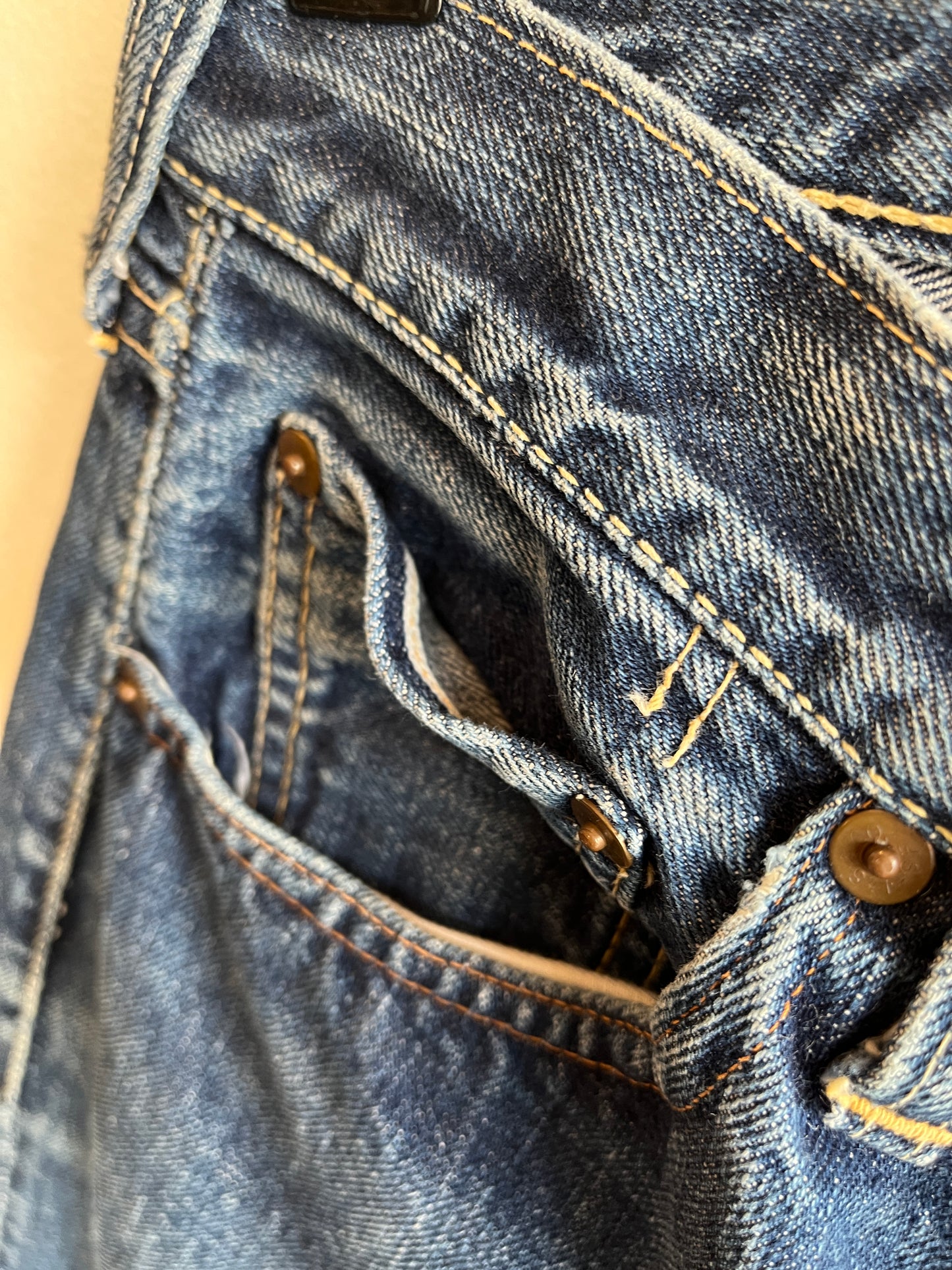 Vintage 1947 Levi’s 503B Selvedge Denim Jeans - La Lovely Vintage 