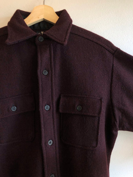 Vintage 1960’s CPO U.S. Navy Wool Button-Up Shirt