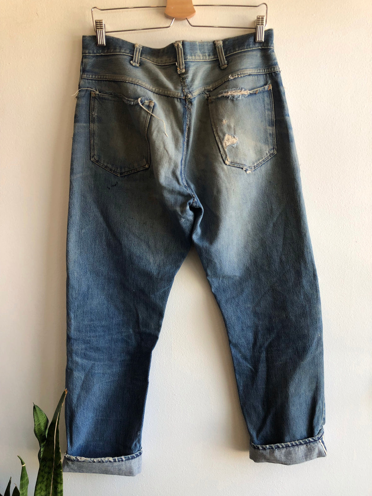 Vintage 1950’s Foremost Selvedge Denim Jeans - La Lovely Vintage 