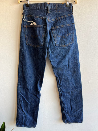Vintage 1980’s Levi’s 501 Dark Denim Jeans