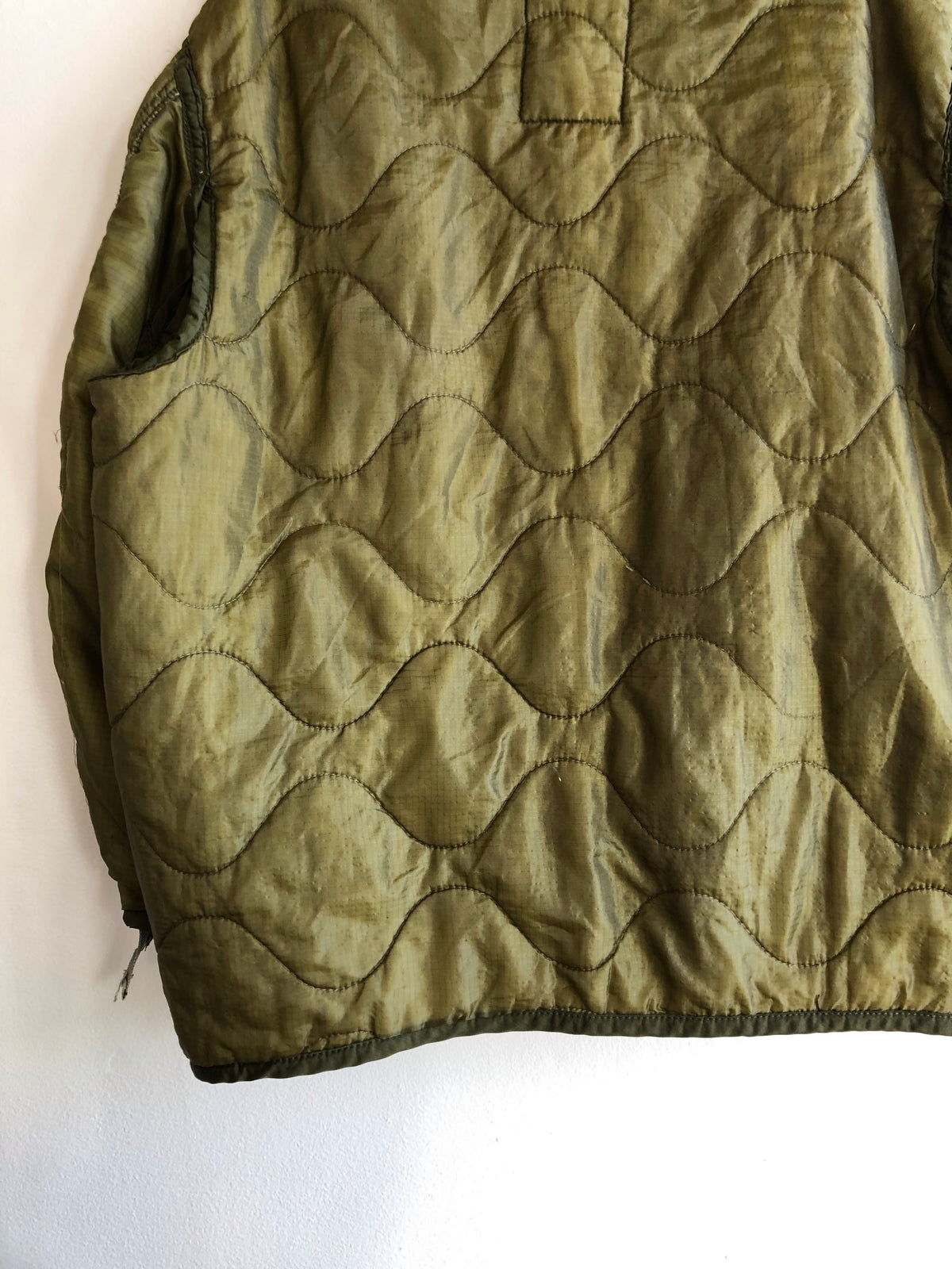 Vintage 1980’s Military Quilted Liner - La Lovely Vintage 