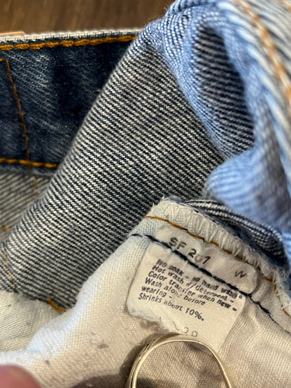 Vintage 1980’s Levi’s 501 Selvedge Denim Jeans