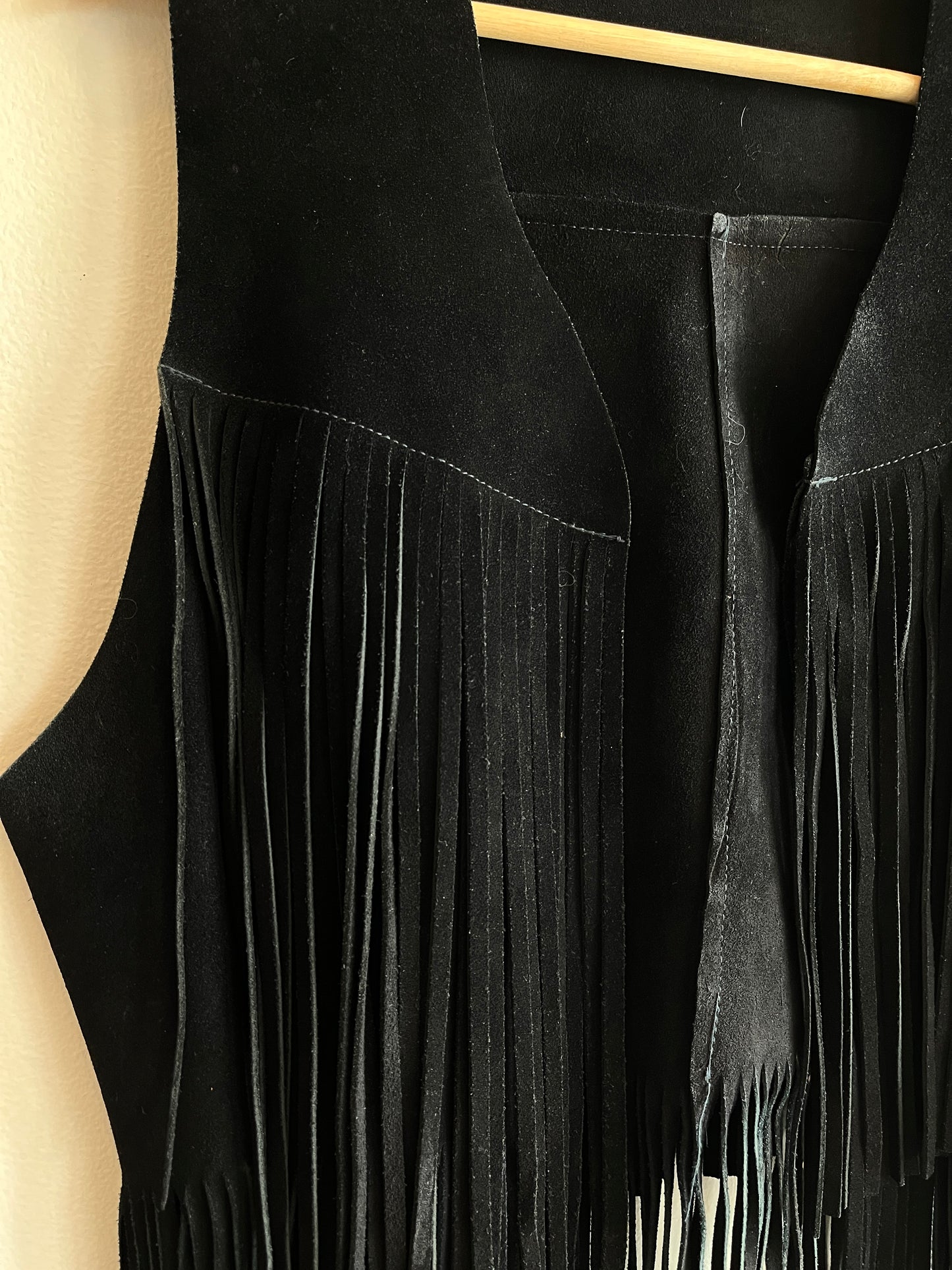 Vintage 1970’s Fringe Suede Vest