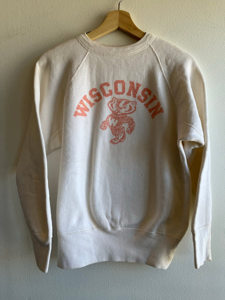 Vintage 1960’s Wisconsin “Bucky” Sweatshirt