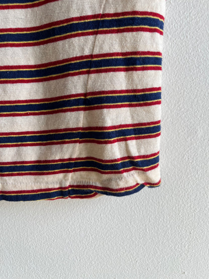 Vintage 1960’s Red and Blue Striped Tank top - La Lovely Vintage 