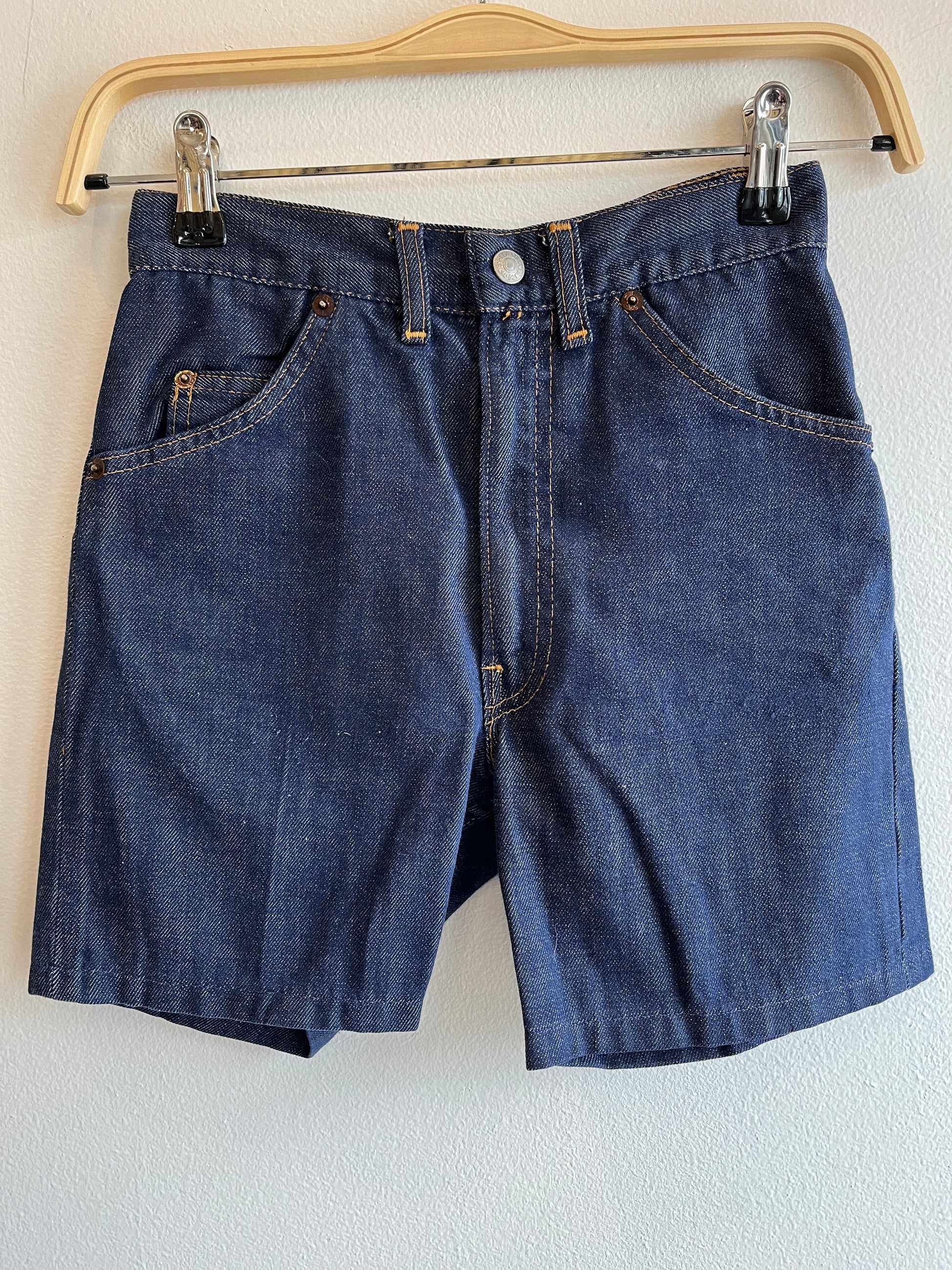 Vintage 1960’s Levi’s “Big E” Denim Shorts - La Lovely Vintage 