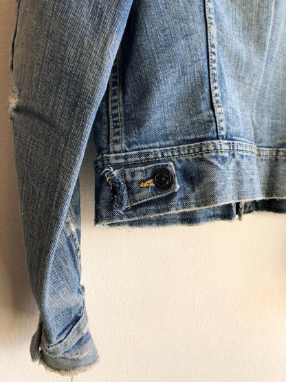 Vintage 1950’s Lee Rider 101-J Denim Trucker Jacket - La Lovely Vintage 