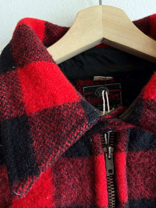 Vintage 1940’s Chinstrap Wool Mackinaw Jacket