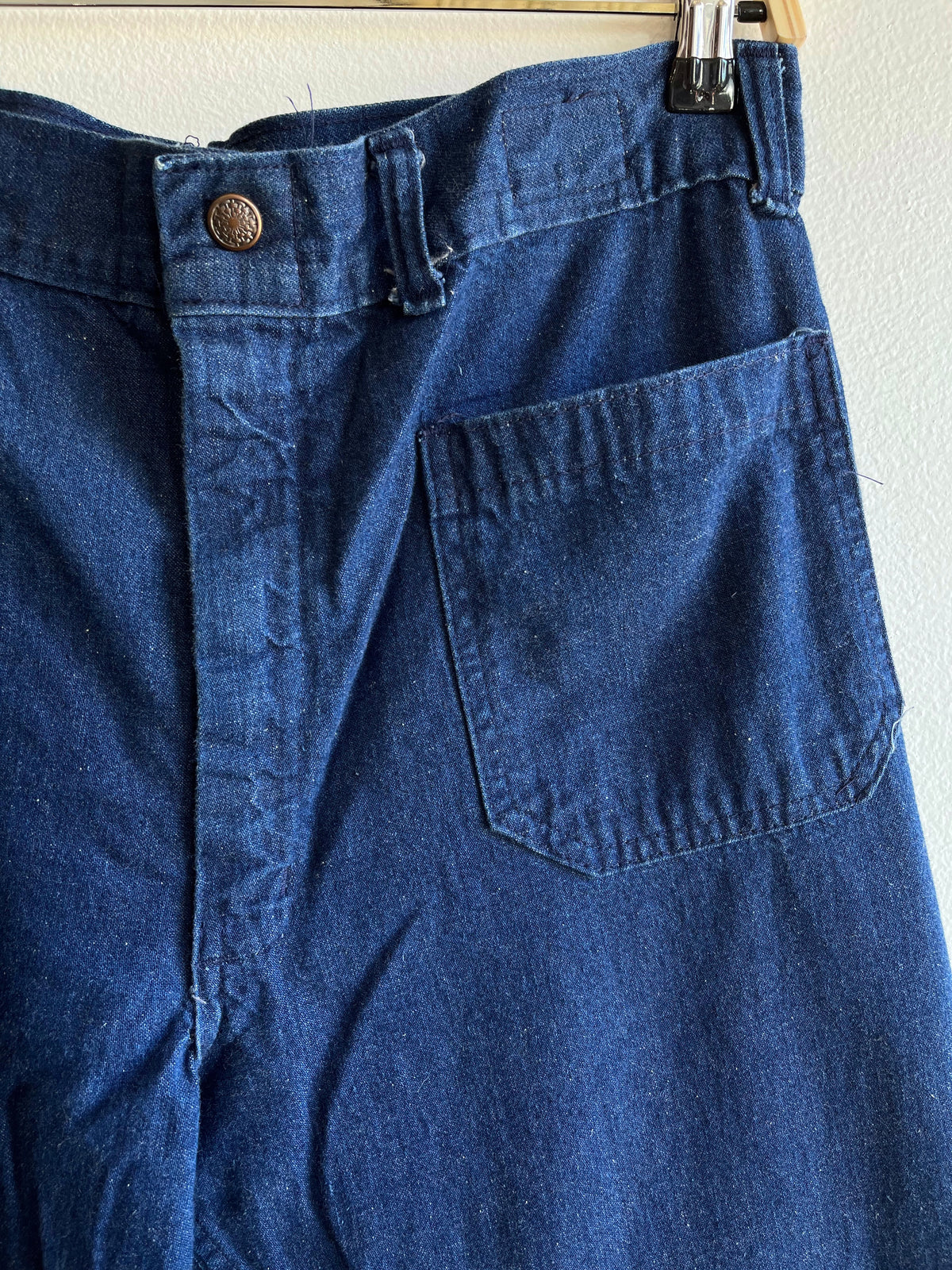 Vintage 1960/1970’s Navdungaree Cone Denim Bell-Bottom Naval Jeans
