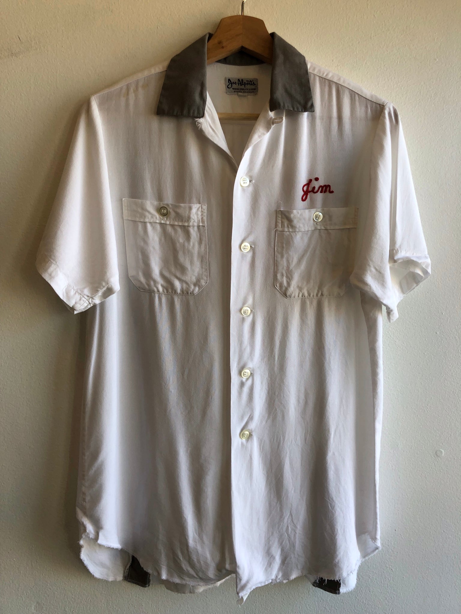 Boston Red Sox retro Bowling Shirt 