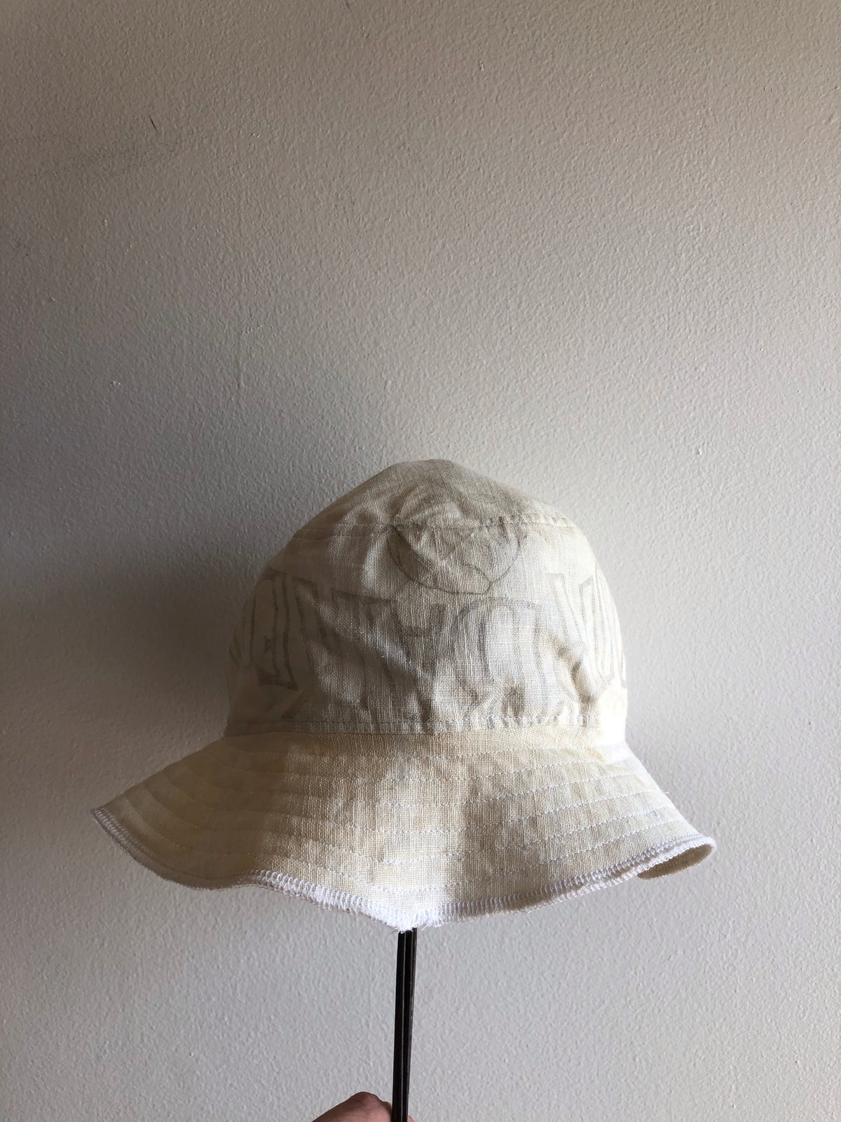 Vintage Feed Sack Custom DDV Bucket Hat - La Lovely Vintage 