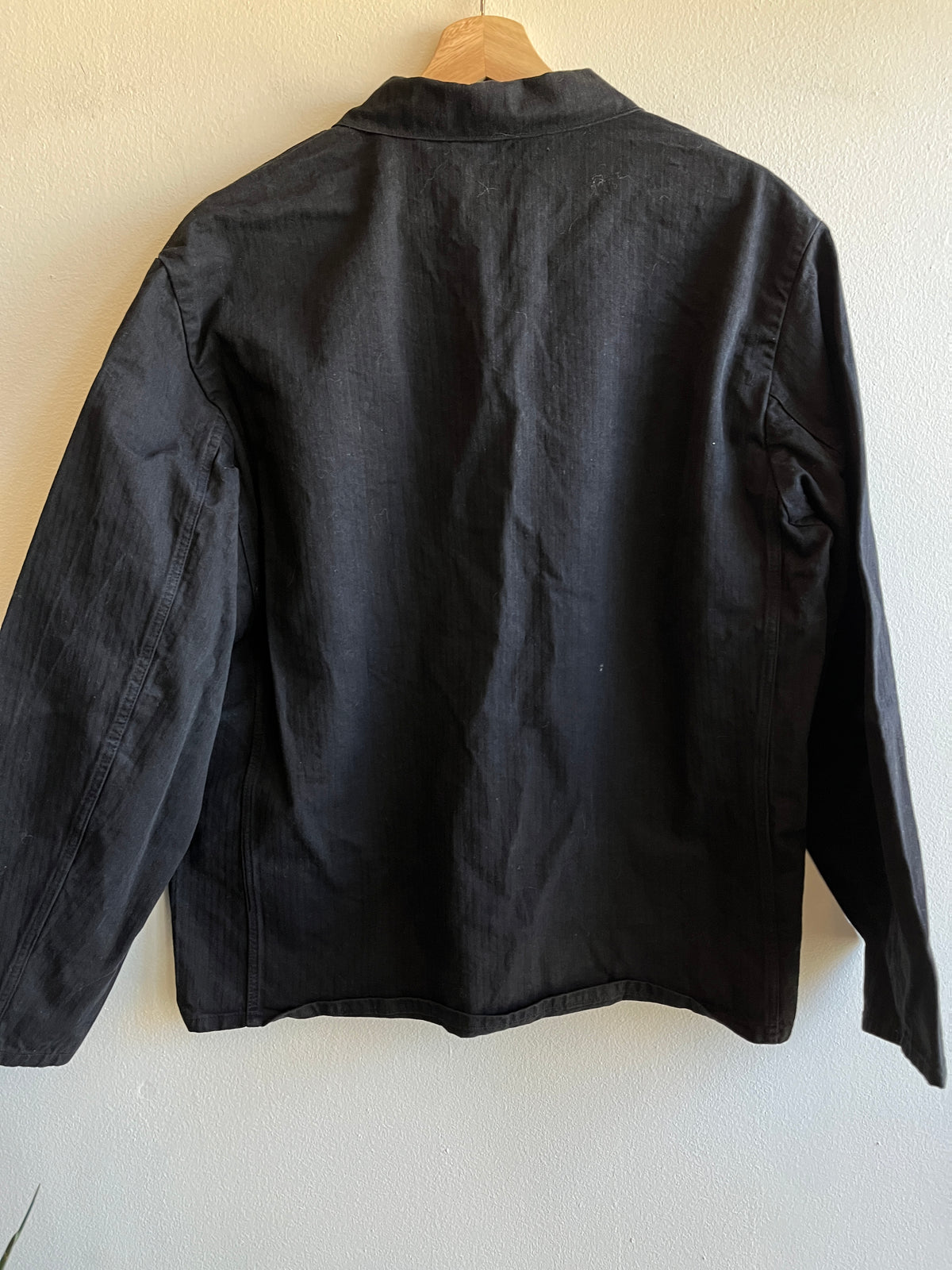 Vintage 1960’s Black HBT French Chore Coat