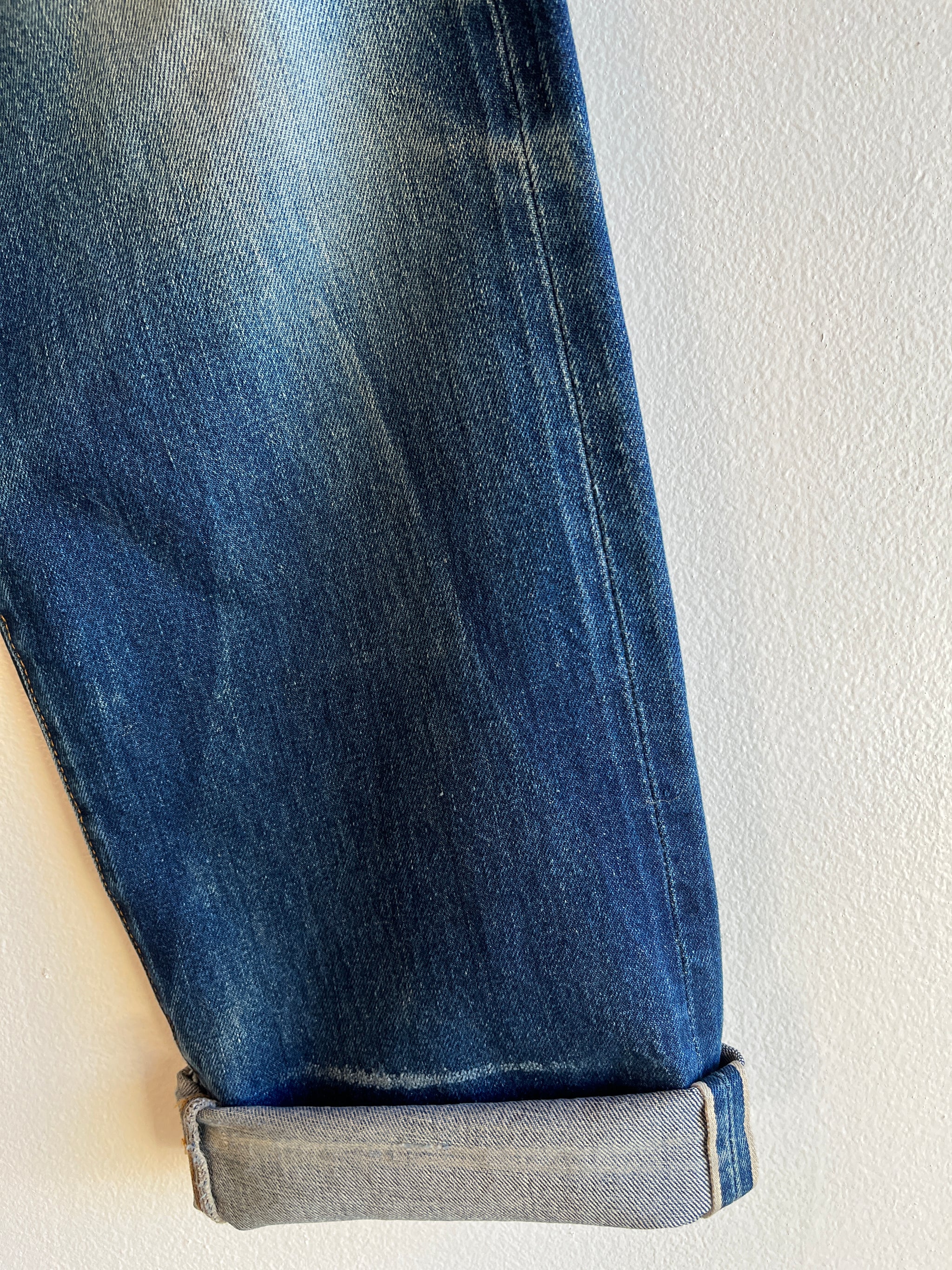 Levi's 707202-1121ピケBIG E 80s L Vintage 1980 Levi's 707202-1121ピケBIG E 80s L