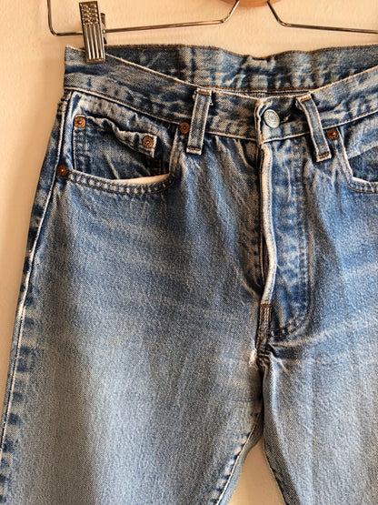 Vintage 1980's Levis 501 Selvedge Denim Jeans - La Lovely Vintage 