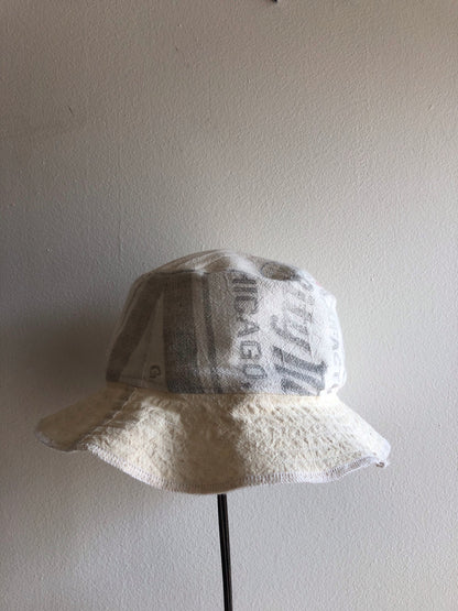 Vintage Feed Sack Custom DDV Bucket Hat - La Lovely Vintage 