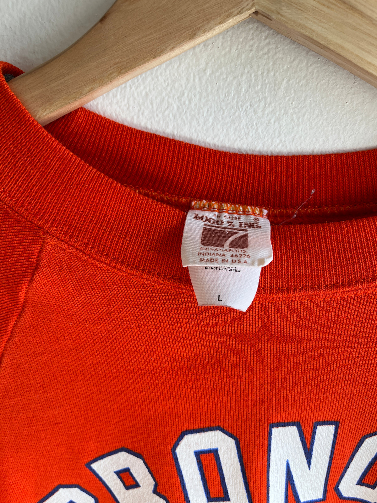 Vintage 1980’s Denver Broncos Crewneck Sweatshirt - La Lovely Vintage 