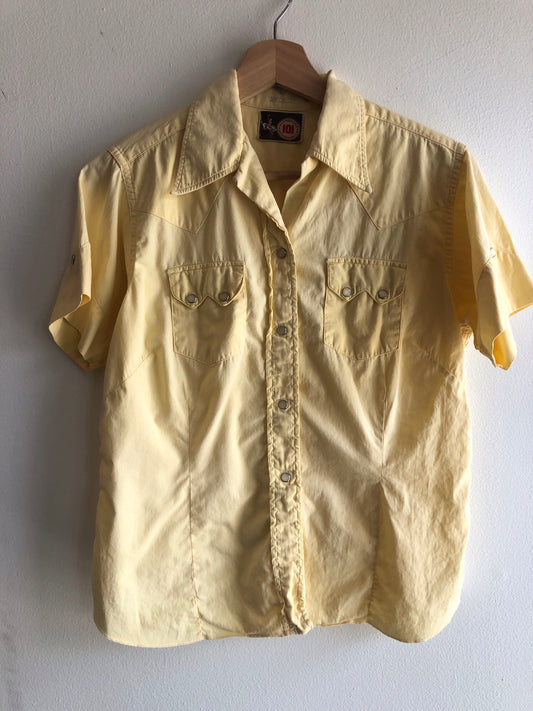 Vintage 1950’s Montgomery Ward 101 Saw-Tooth Pearl Snap Western Shirt - La Lovely Vintage 